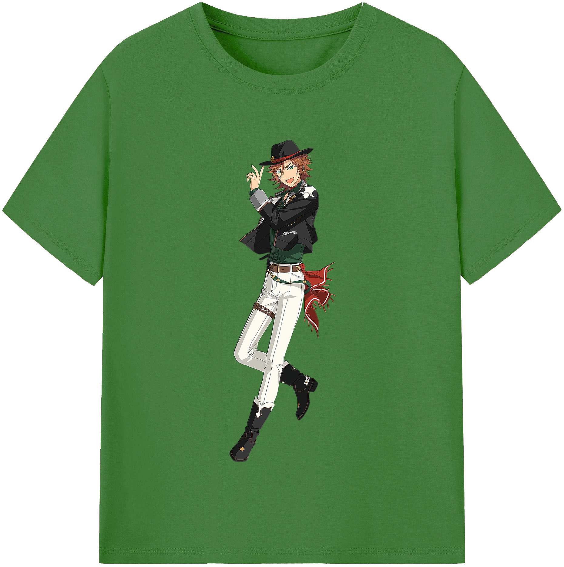 （画像用） あんさんぶるスターズ! Ensemble Stars レディースカジュアルプリントTシャツ（綿100％）